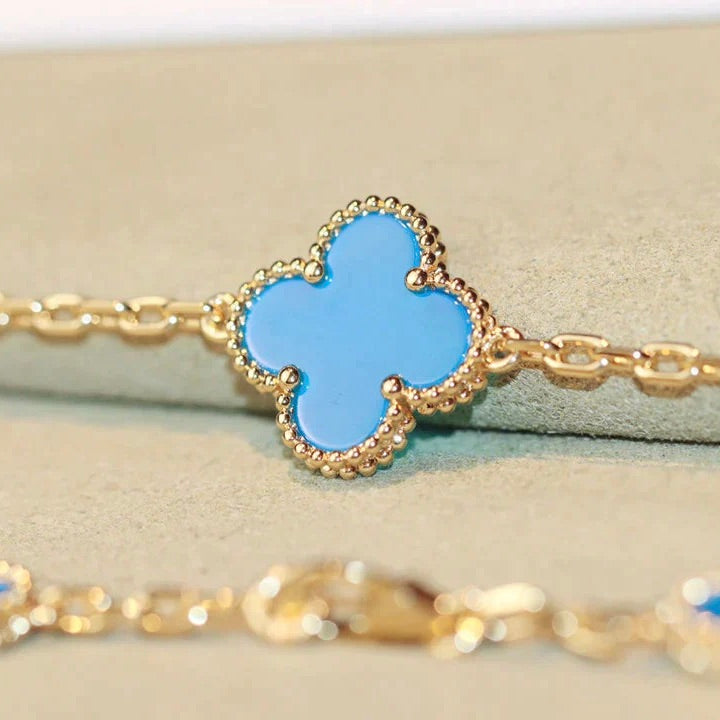 [Elite]CLOVER 20 MOTIFS TURQUOISE GOLD