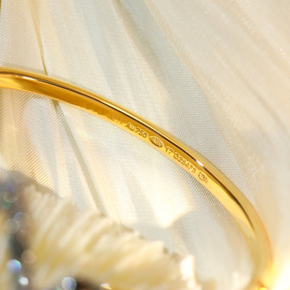 [Elite]VOLTE UPSITE DOWN GOLD DIAMOND BRACELET