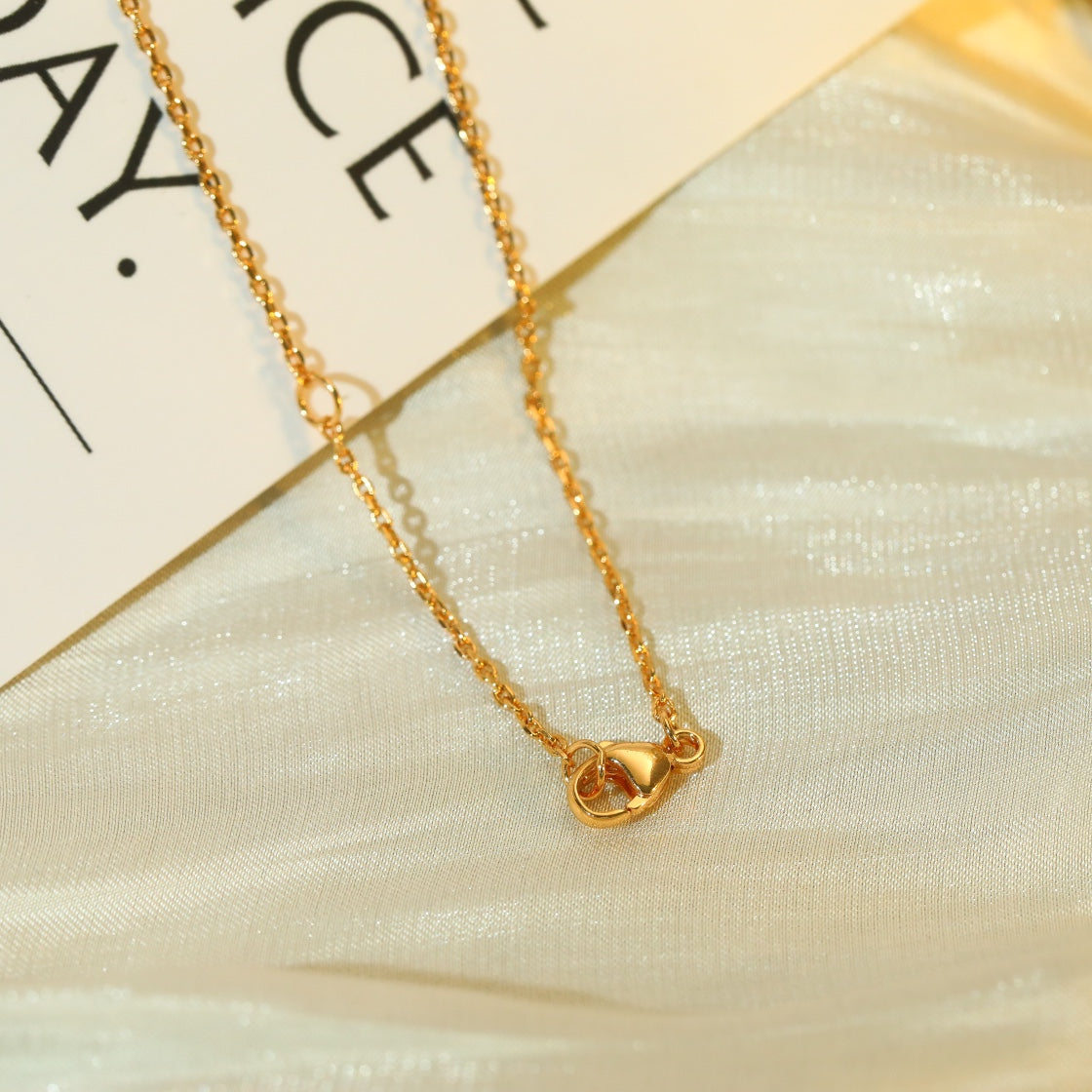 [Elite]VOLT SILVER DIAMOND PEDANT NECKLACE