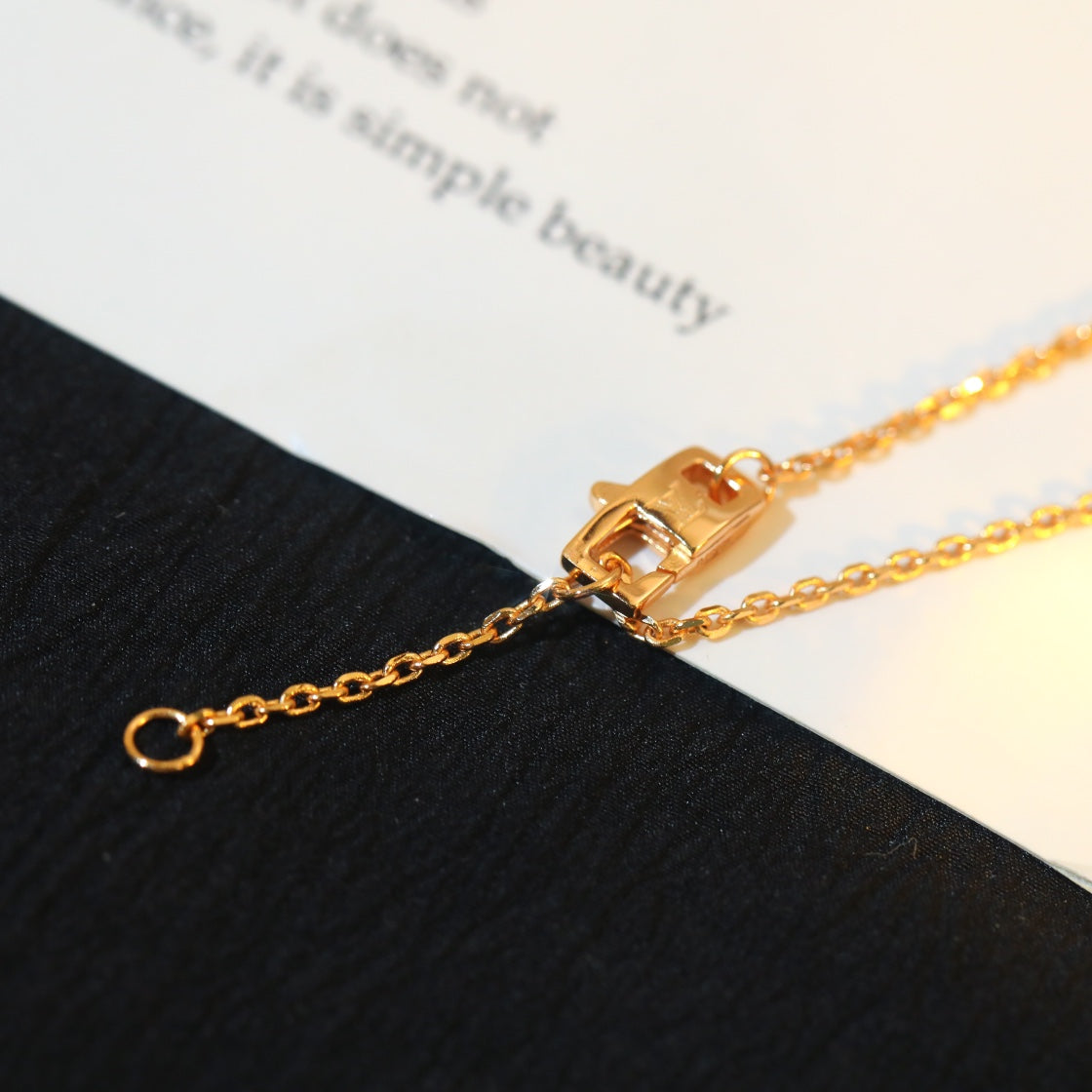 [Elite]STAR AND SUN DIAMOND PINK GOLD NECKLACE