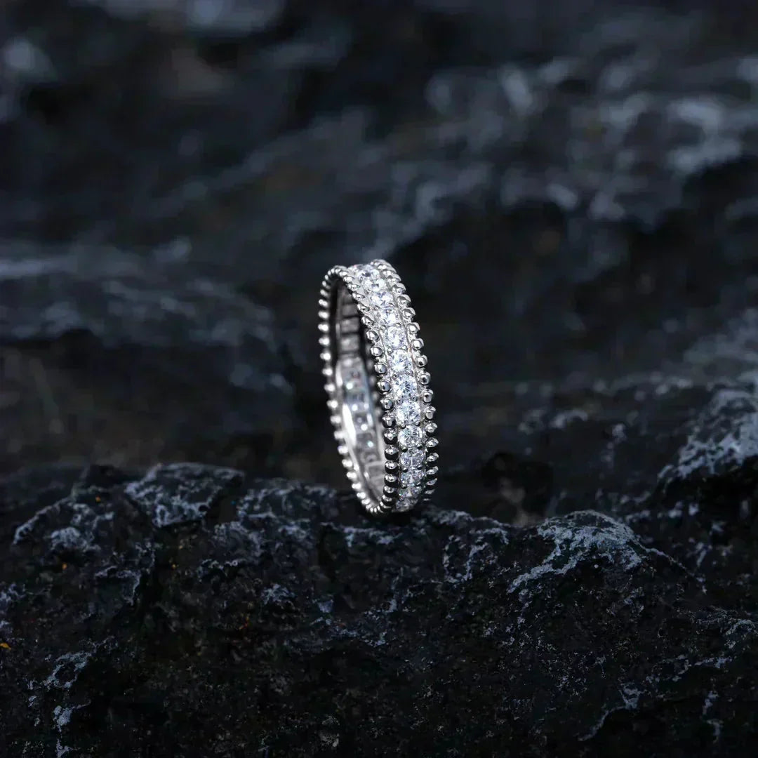[Elite]PERLEE DIAMOND SILVER RING