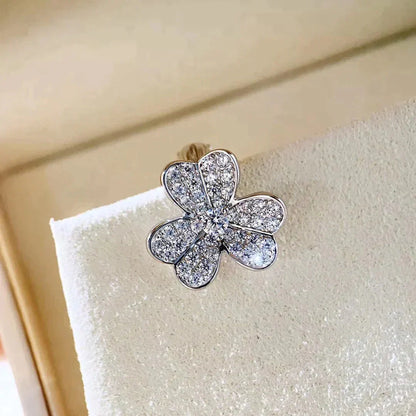 [Elite]CLOVER COMOS DIAMOND EARRINGS SILVER