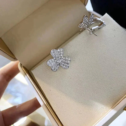 [Elite]CLOVER COMOS DIAMOND EARRINGS SILVER