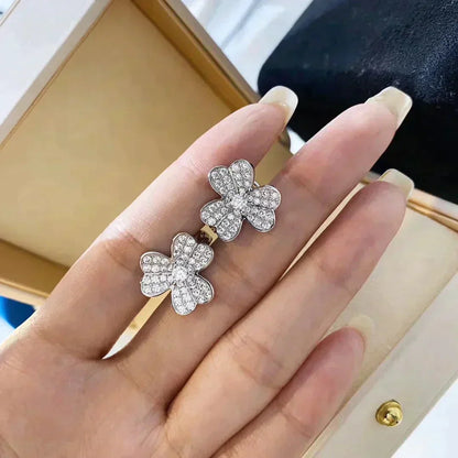 [Elite]CLOVER COMOS DIAMOND EARRINGS SILVER