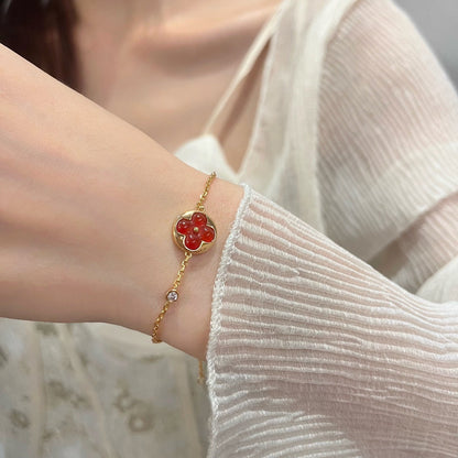 [Elite]SUN PEDANT CARNELIAN BRACELET