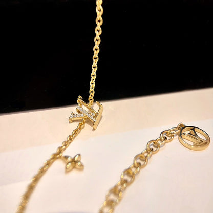 [Elite]LOGO STAR MOTIF GOLD BRACELET