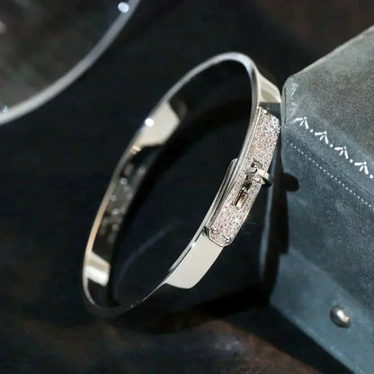 [Elite]KELLY SILVER DIAMOND BRACELET