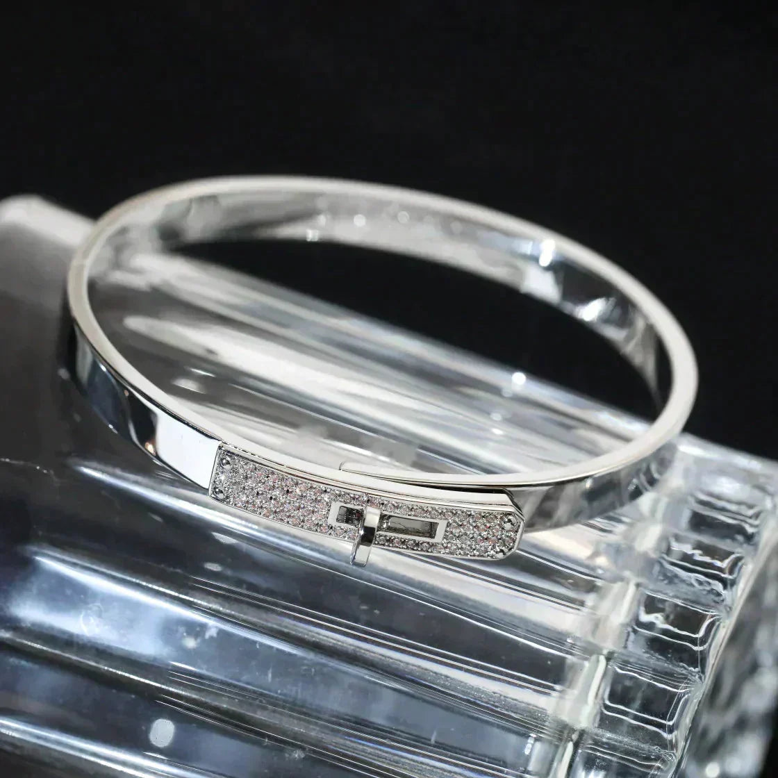 [Elite]KELLY SILVER DIAMOND BRACELET