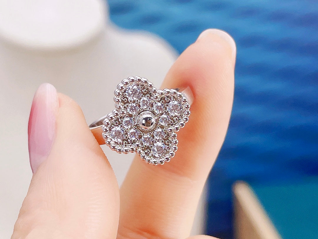[Elite]CLOVER DIAMOND RING