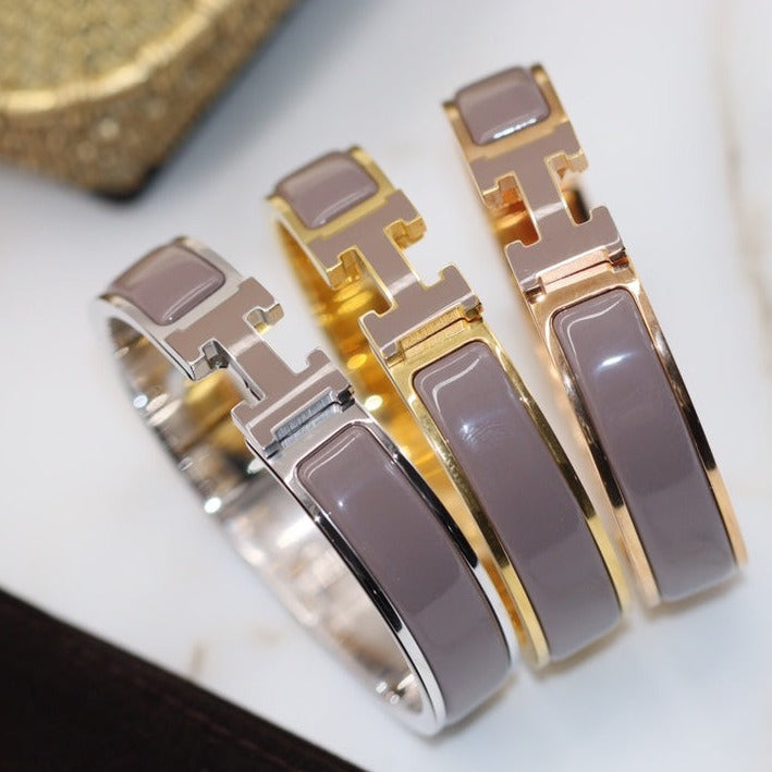 [Elite]H BRACELET 12MM BROWN