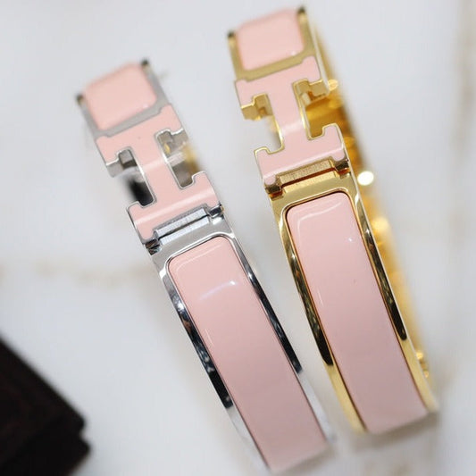 [Elite]H BRACELET 12MM PINK