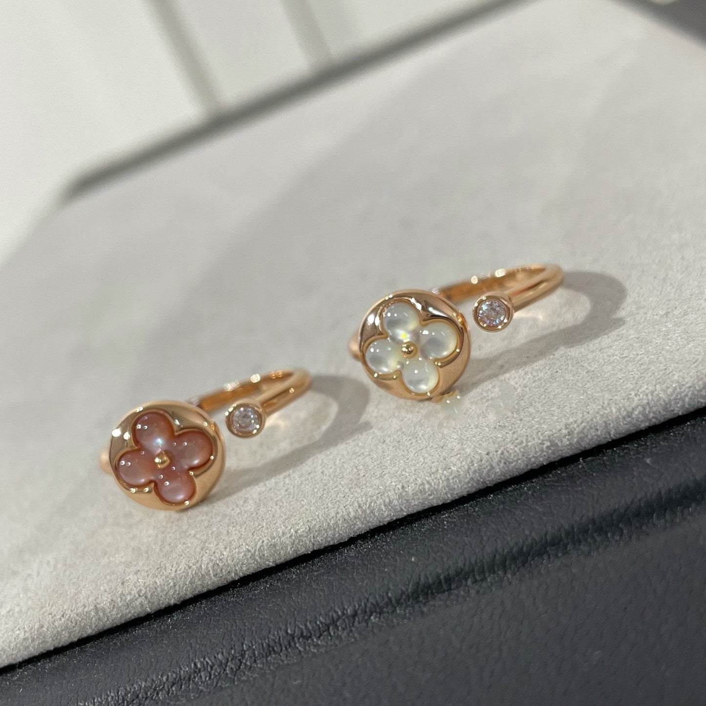 [Elite]SUN 1 DIAMOND PINK MOP RING