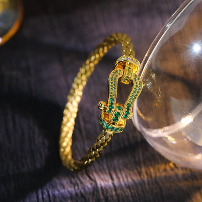[Elite]FORCE 10 GOLD GREEN DIAMOND PAVED