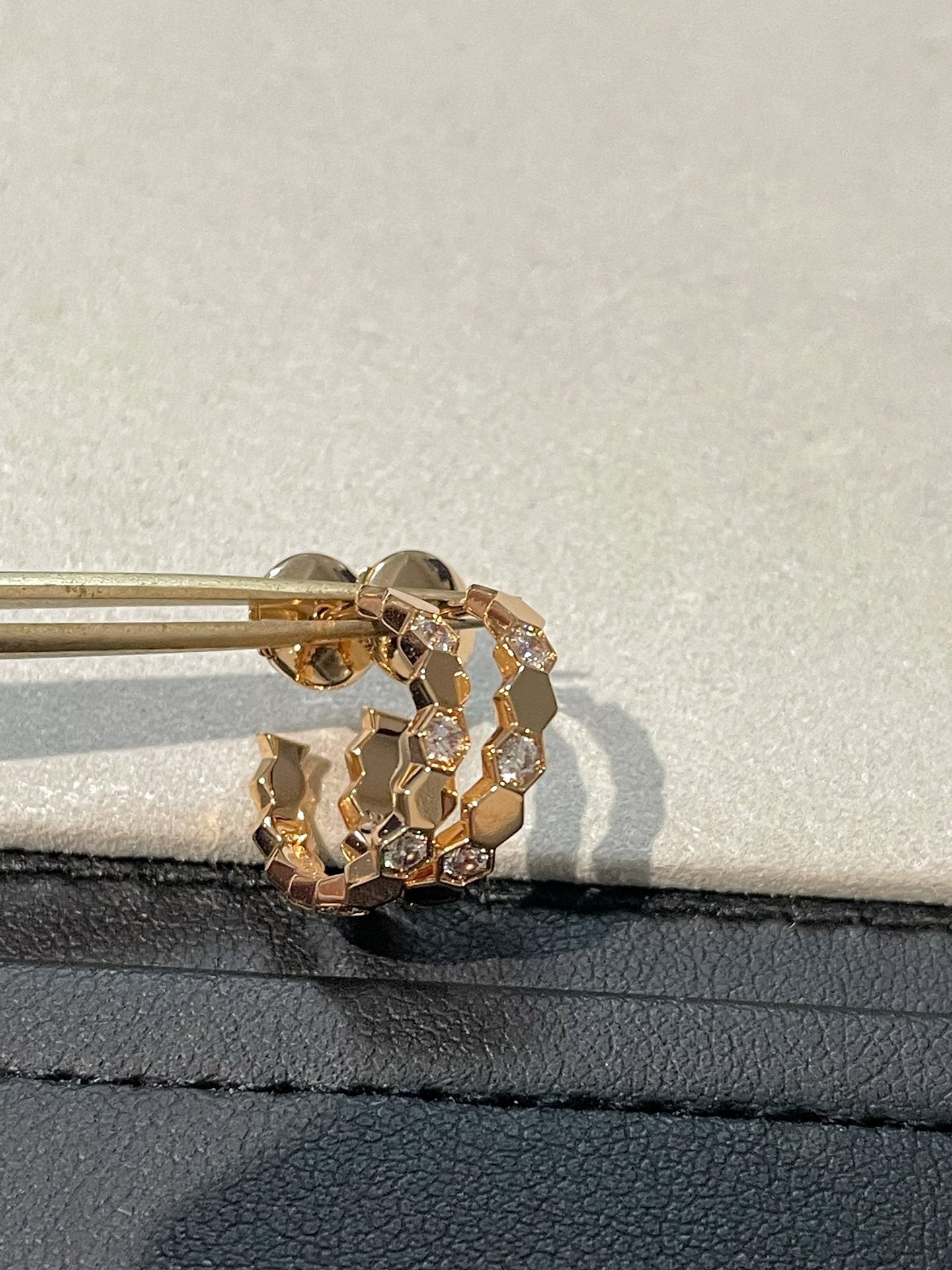 [Elite]Hollow Design Four-Leaf Clover Flower Shape Ring