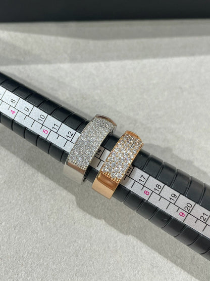 [Elite]LIENS EVIDENCE  DIAMOND PAVED RING