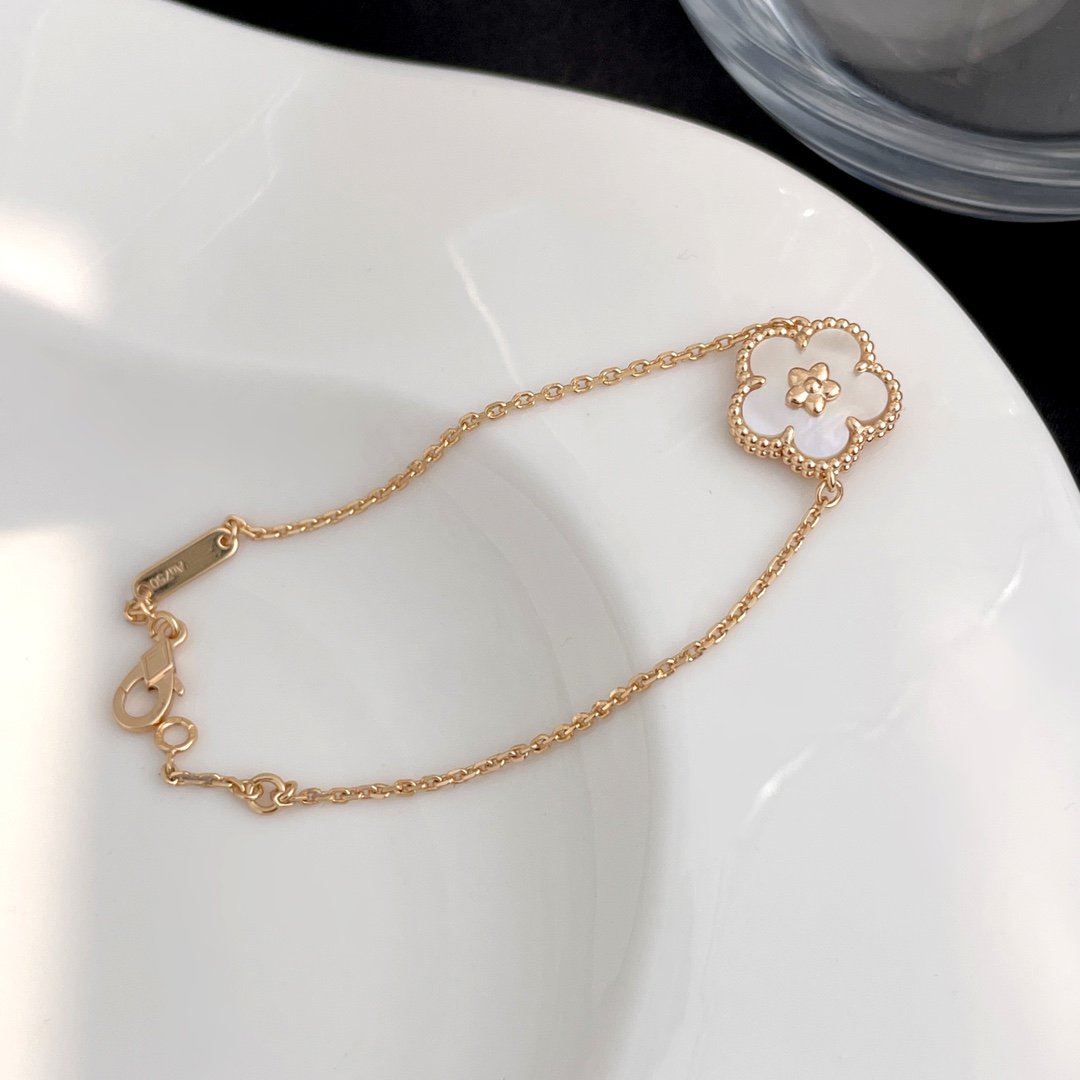 [Elite]LUCKY SPRING ROSE GOLD MOP BRACELET