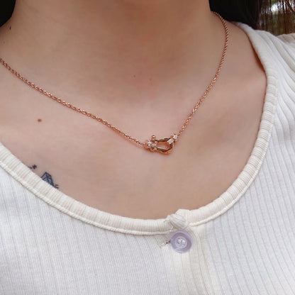 [Elite]FORCE 10 PINK GOLD DIAMOND NECKLACE