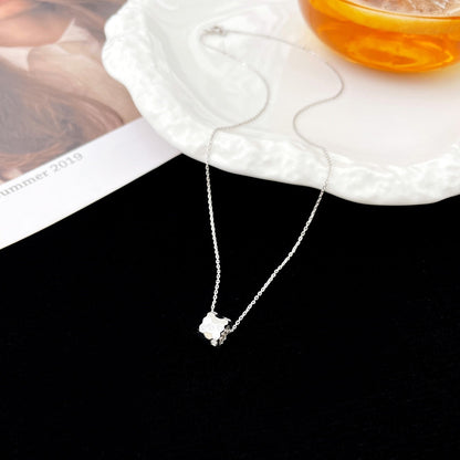 [Elite]BEE MINI PEDANT DIAMOND NECKLACE