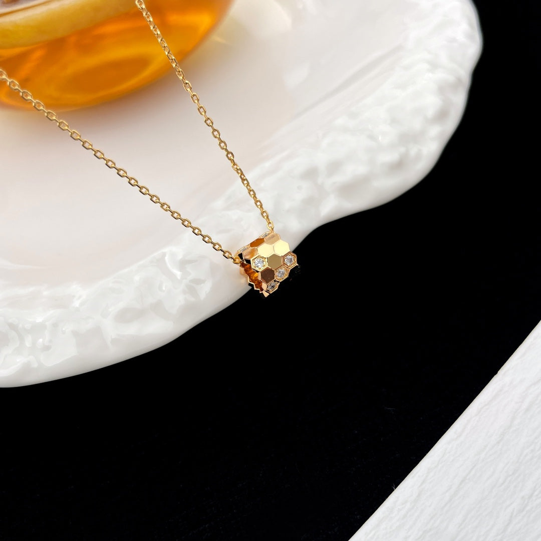 [Elite]BEE MINI PEDANT DIAMOND NECKLACE