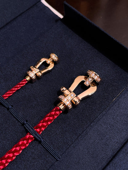 [Elite]FORCE 10 HALF DIAMOND PINK GOLD RED CORDERI LARGE AND MEDIUM MODEL