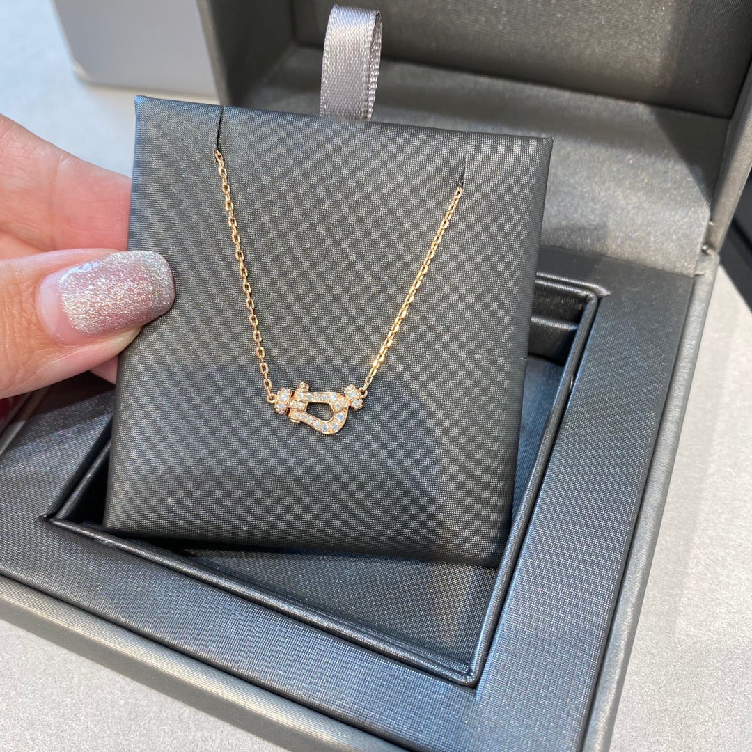[Elite]FORCE 10 DIAMOND PINK GOLD NECKLACE MINI MODEL