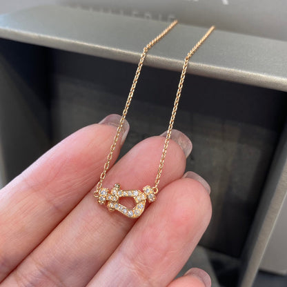 [Elite]FORCE 10 DIAMOND PINK GOLD NECKLACE MINI MODEL