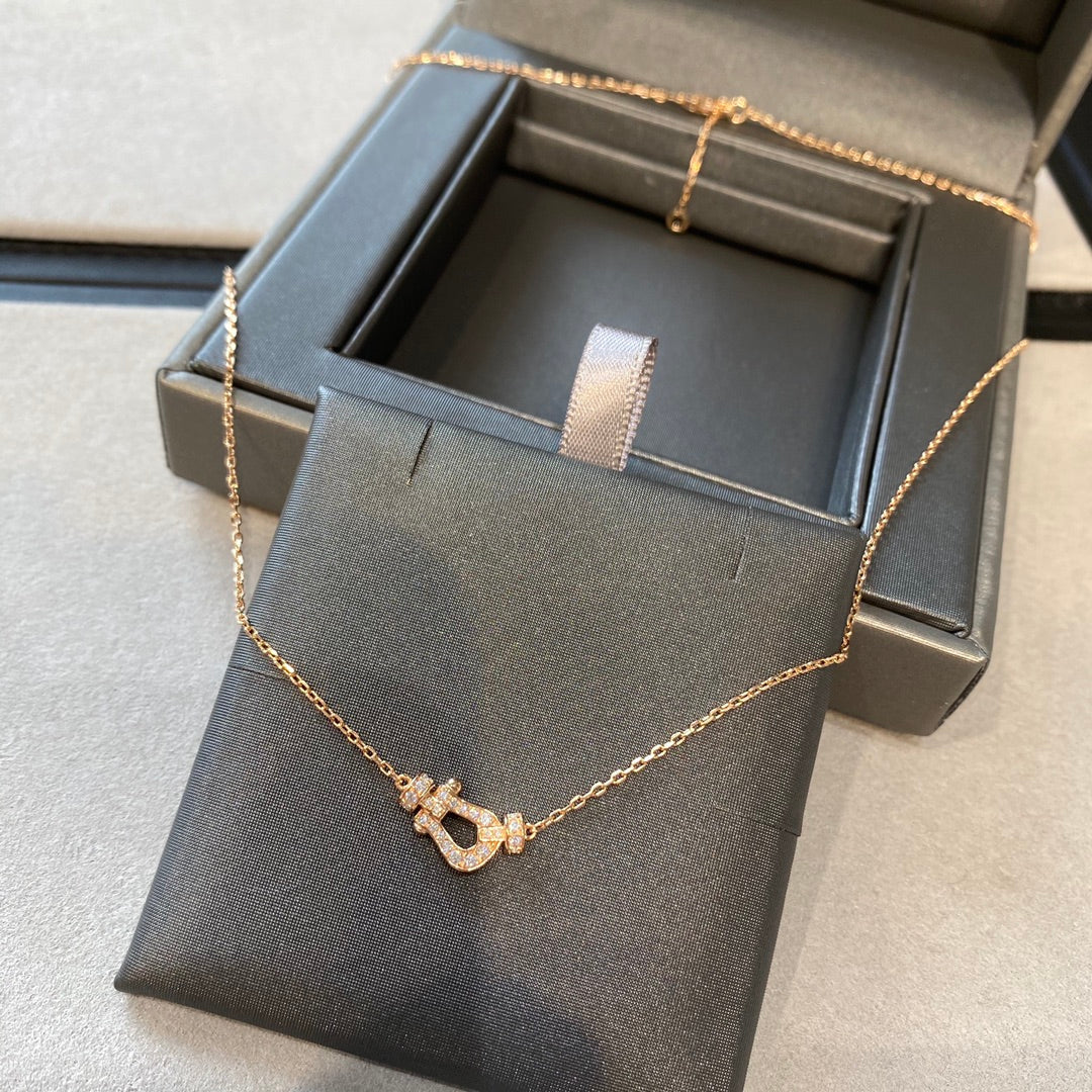 [Elite]FORCE 10 DIAMOND PINK GOLD NECKLACE MINI MODEL