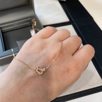 [Elite]FORCE 10 DIAMOND PINK GOLD NECKLACE MINI MODEL