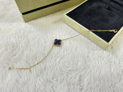 [Elite]CLOVER 1 MOTIF PIETERSITE BRACELET