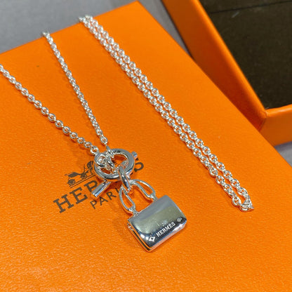 [Elite]CONSTANCE PEDANT SILVER NECKLACE