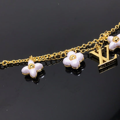 [Elite]LOGO 6 MOTIF STAR AND SUN GOLD BRACELET
