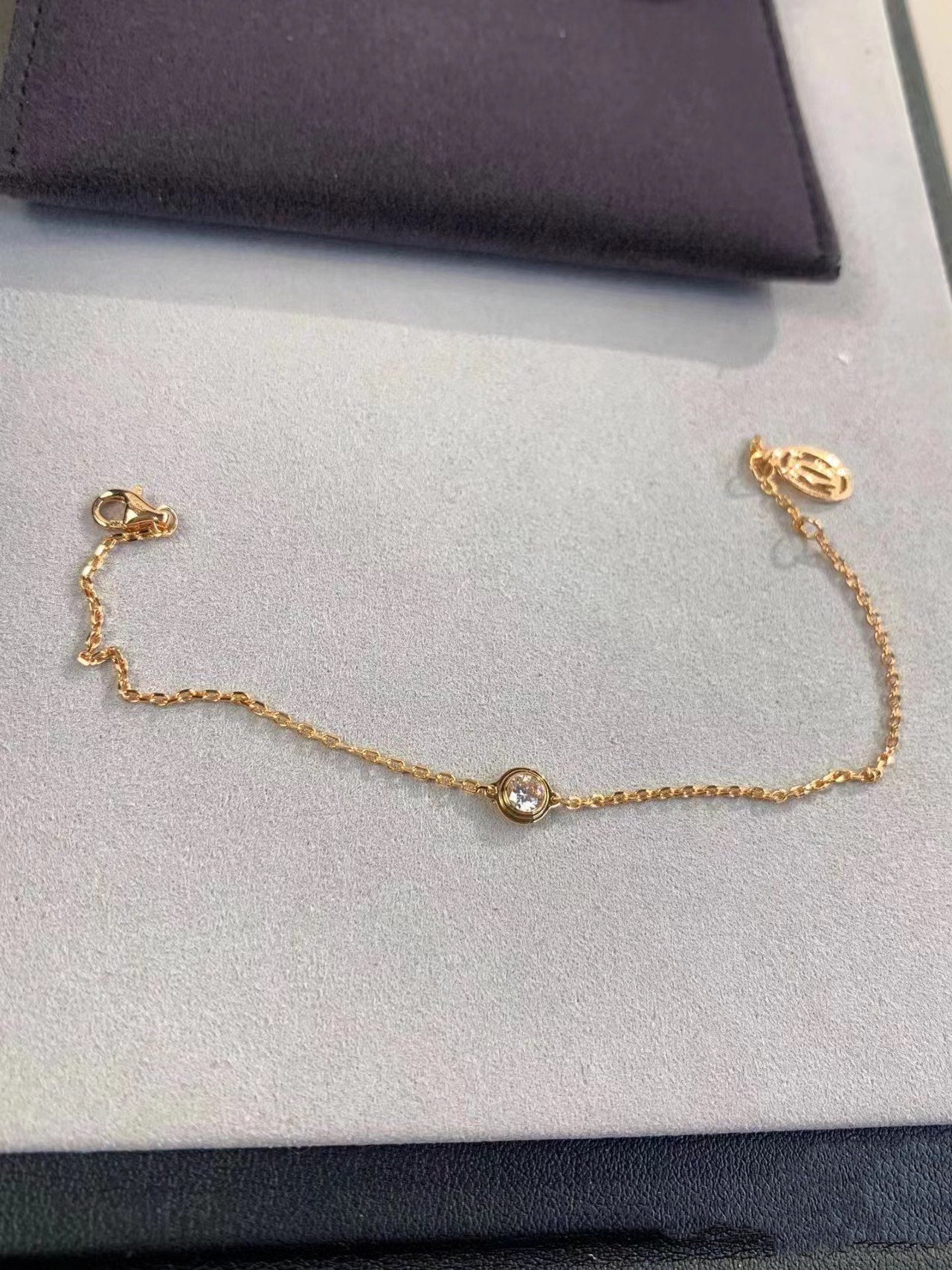 [Elite]DAMOUR DIAMOND LINK BRACELET
