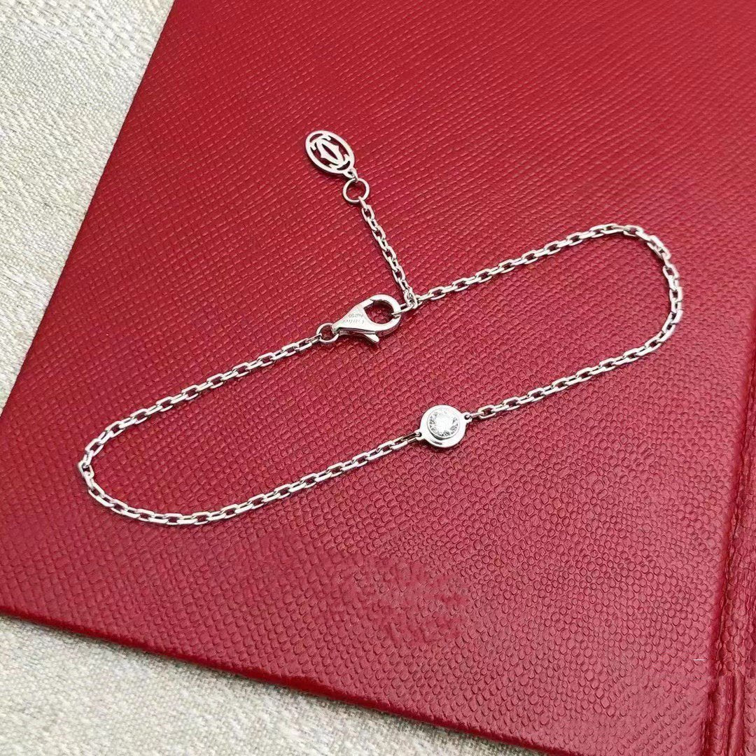 [Elite]DAMOUR DIAMOND LINK BRACELET