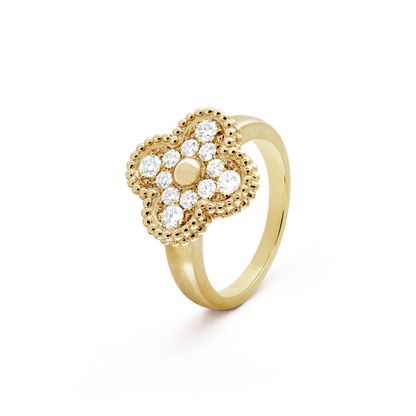 [Elite]CLOVER DIAMOND RING