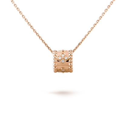 [Elite]PERLEE PEDANT NECKLACE GOLD / ROSE GOLD