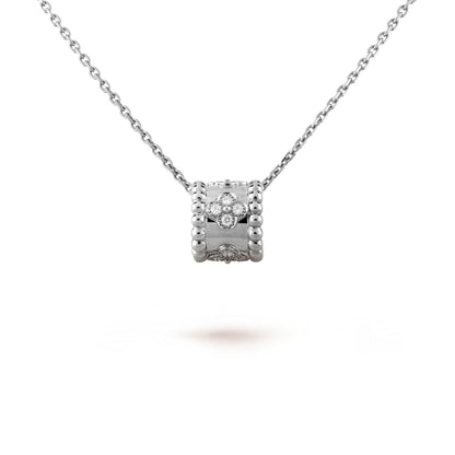 [Elite]PERLEE PEDANT SIVLER DIAMOND NECKLACE