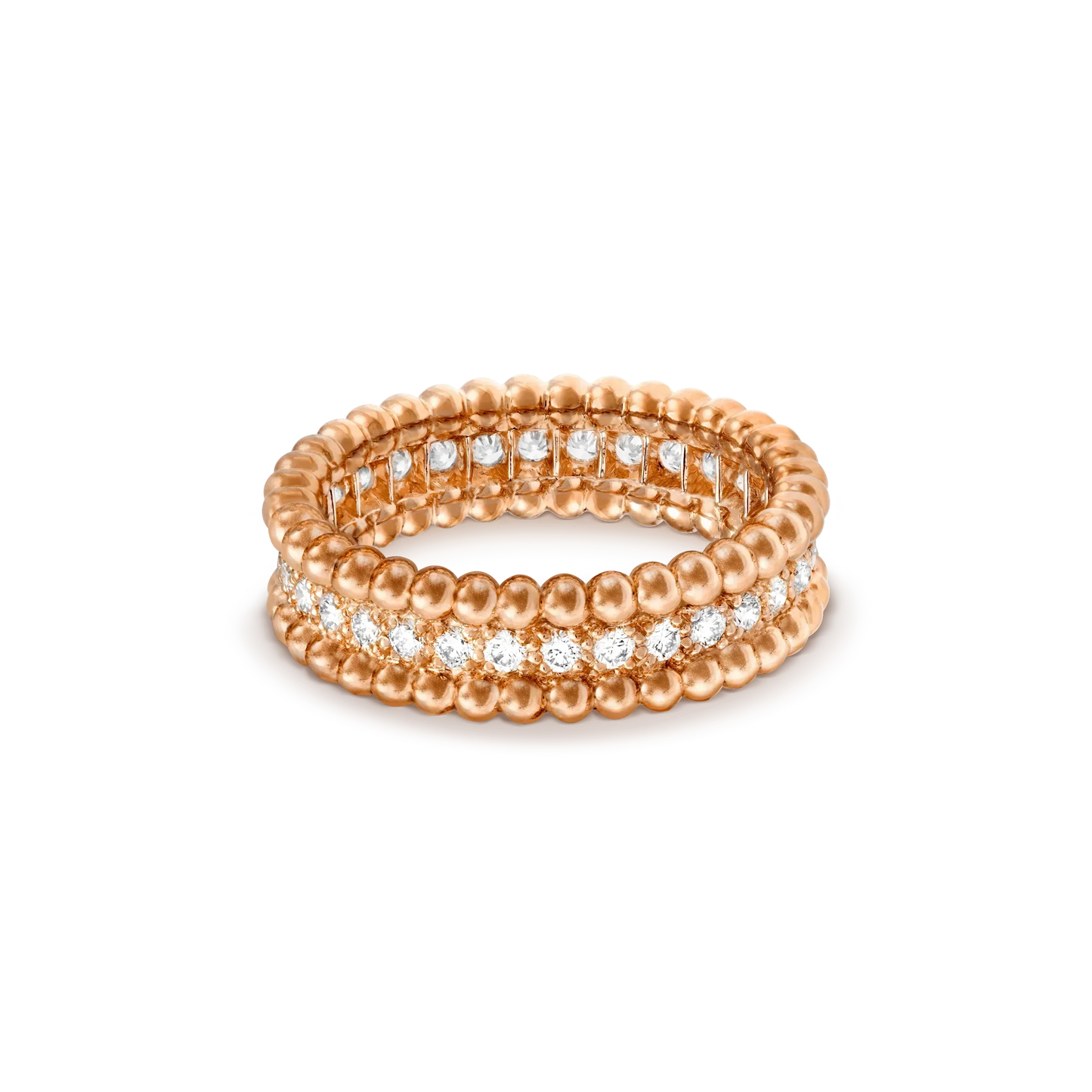 [Elite]PERLEE DIAMOND ROSE GOLD RING