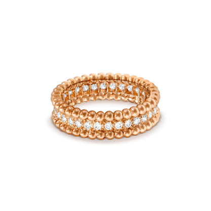 [Elite]PERLEE DIAMOND ROSE GOLD RING