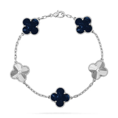 [Elite]CLOVER 5 MOTIF PIETERSITE BRACELET COLLECTION