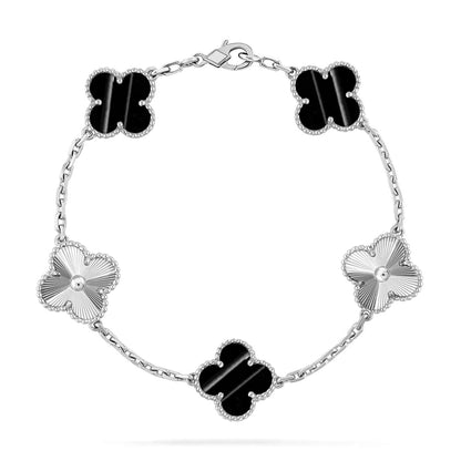 [Elite] CLOVER 5 MOTIF PULSAR STONE BRACELET COLLECTION