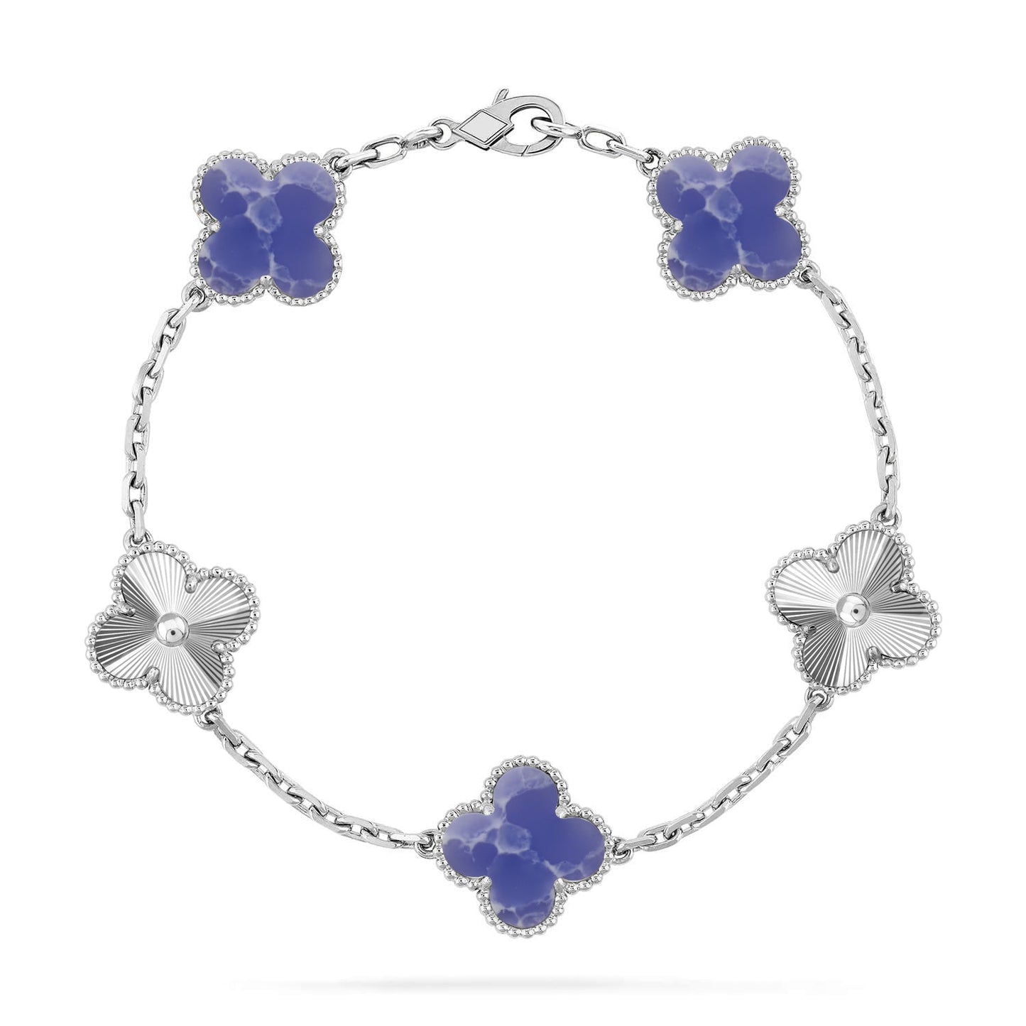 [Elite]CLOVER 5 MOTIF BLUE VEINS BRACELET COLLECTION