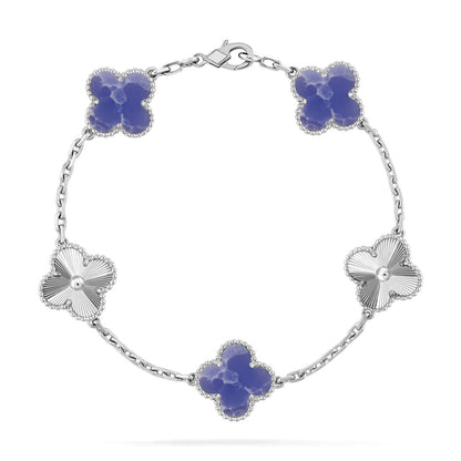 [Elite]CLOVER 5 MOTIF BLUE VEINS BRACELET COLLECTION