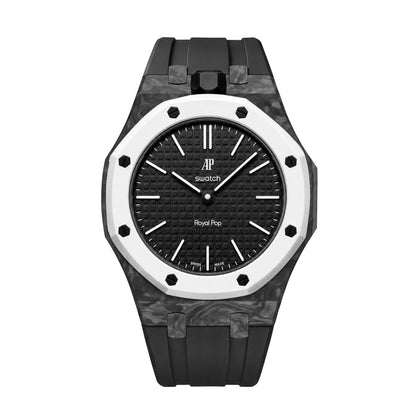 Royal Oak Pop Exclusive Carbon‑fiber Case & Silicone Strap