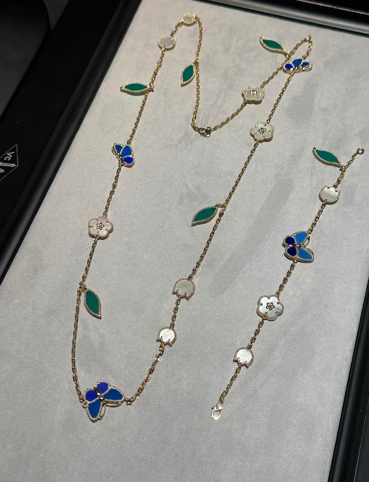 [Elite]LUCKY SPRING GOLD  MOTIFS  NECKLACE