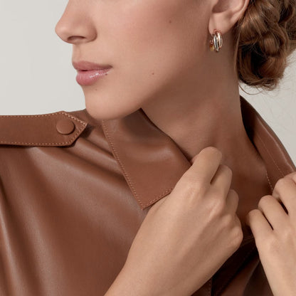 [Elite]TRINITY ON DIAMOND CLASSIC EARRINGS