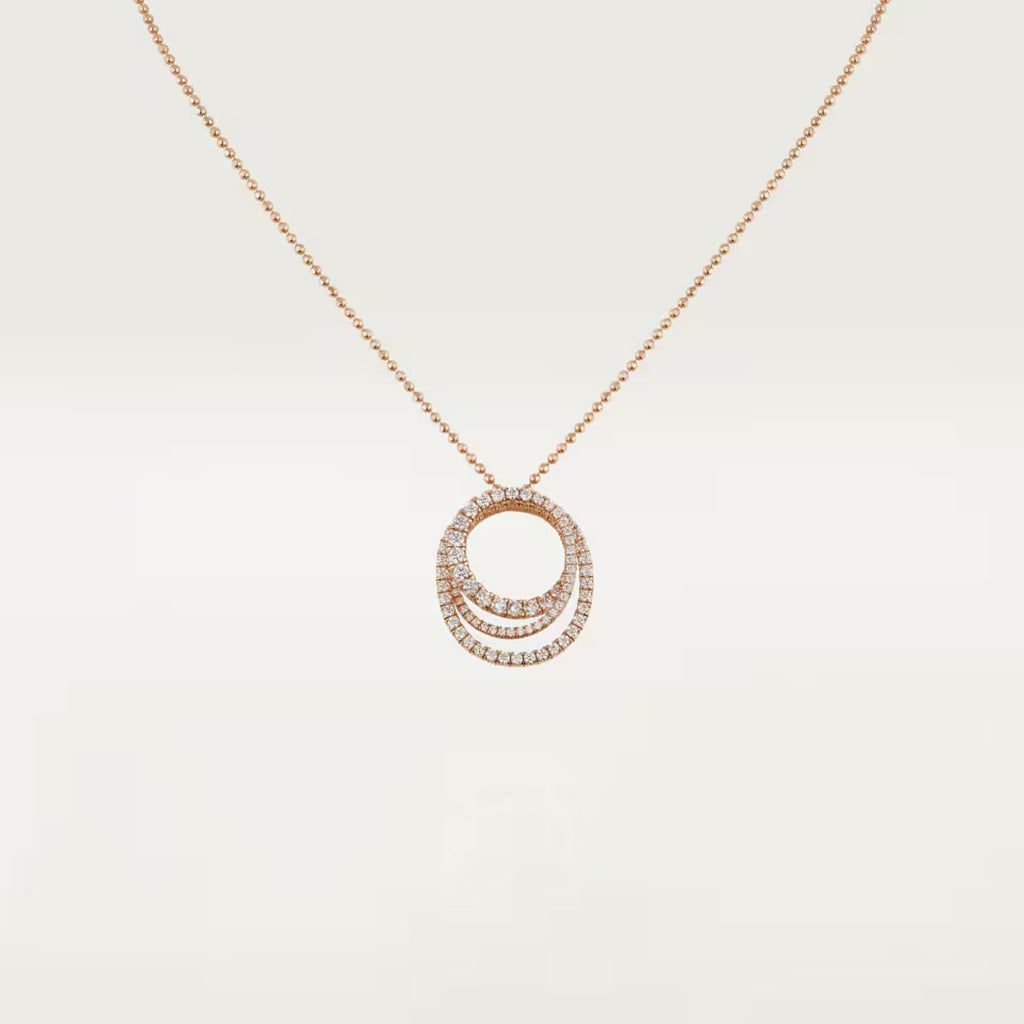 [Elite]ETINCELLE  FULL DIAMOND NECKLACE
