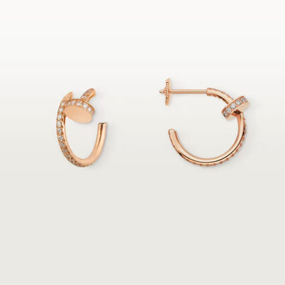 [Elite]JUSTE FULL DIAMOND SMALL EARRINGS