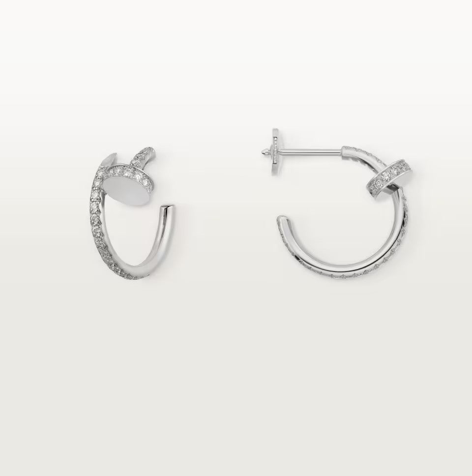 [Elite]JUSTE FULL DIAMOND SMALL EARRINGS