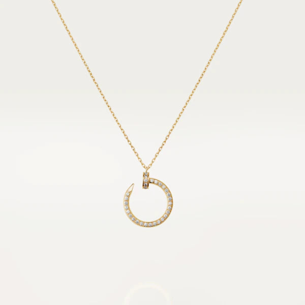 [Elite]JUSTE NECKLACE GOLD DIAMONDS
