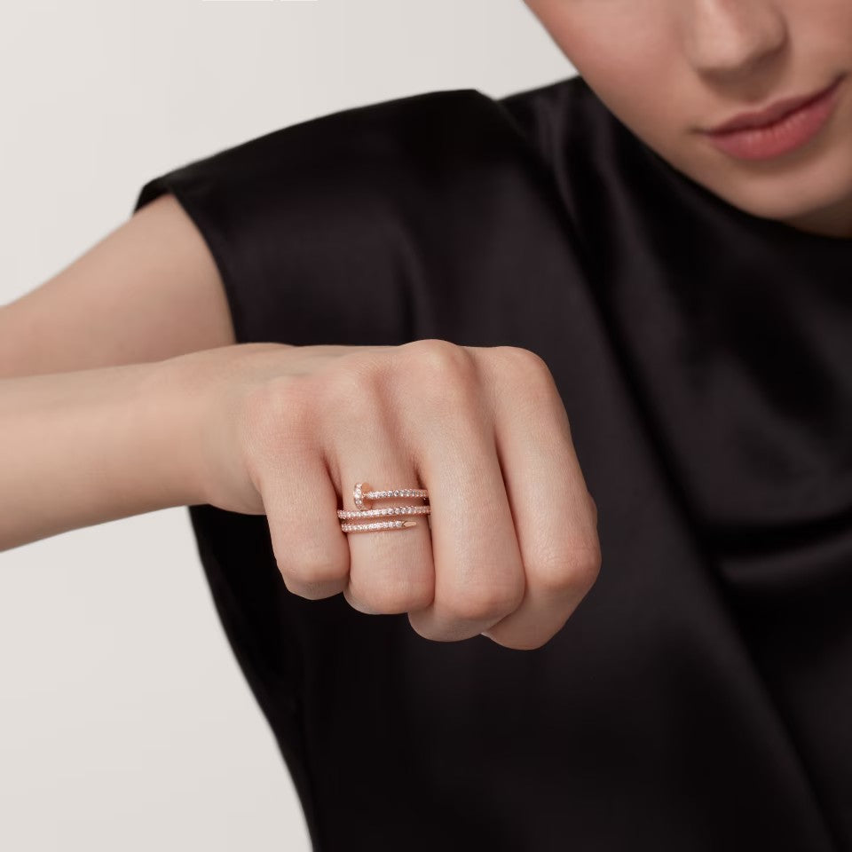 [Elite]JUSTE RING 4.8MM FULL DIAMOND